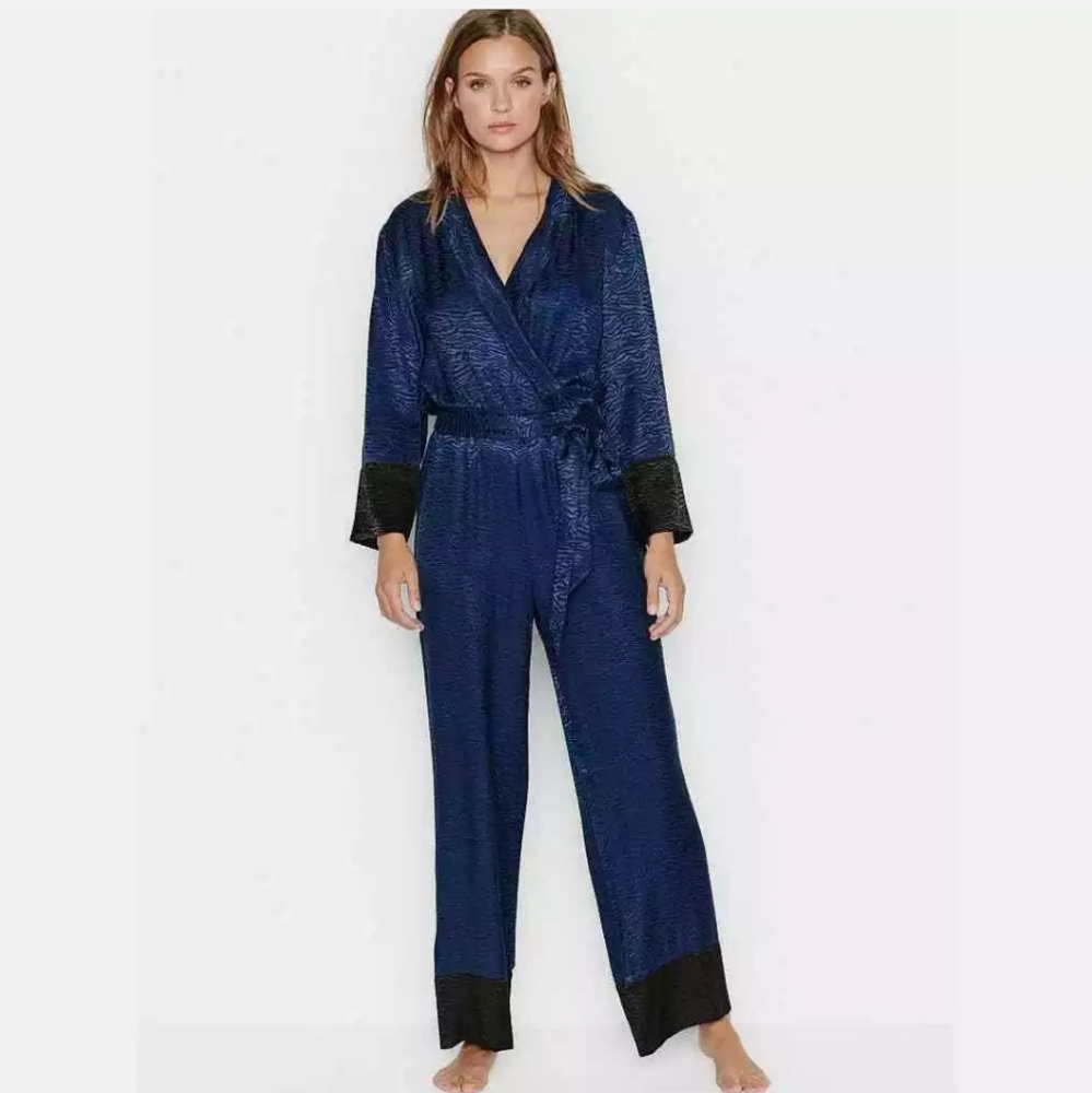 Victoria's Secret Zebra Print Jumpsuit